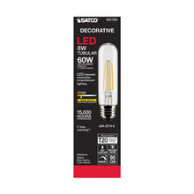 Load image into Gallery viewer, Edison Style Medium Base T Type LED Bulb in Detail.
