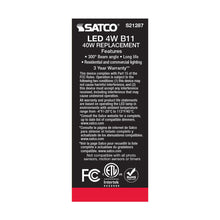 Load image into Gallery viewer, Medium Base C Type LED Bulb in Detail.
