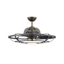Load image into Gallery viewer, Alsace LED Fan D&#39;Lier in Detail.
