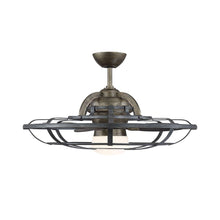 Load image into Gallery viewer, Alsace LED Fan D&#39;Lier in Detail.
