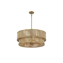 Load image into Gallery viewer, Ashburn Drum Pendant Light in Detail.
