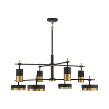 Load image into Gallery viewer, Ashor Mutli Tier LED Chandelier in Detail.
