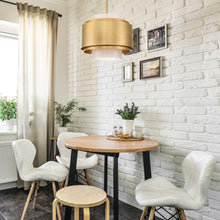 Load image into Gallery viewer, Beacon Pendant Light in living room.
