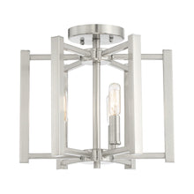 Load image into Gallery viewer, Benson Semi Flush Mount Ceiling Light in Detail.
