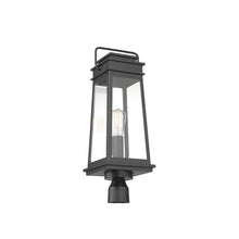 Load image into Gallery viewer, Boone Outdoor Post Light in Detail.
