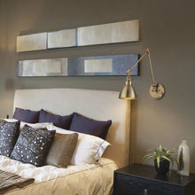 Load image into Gallery viewer, Dakota Adjustable Wall Light in bedroom.
