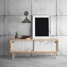 Load image into Gallery viewer, Dansk Wall Light in living room.
