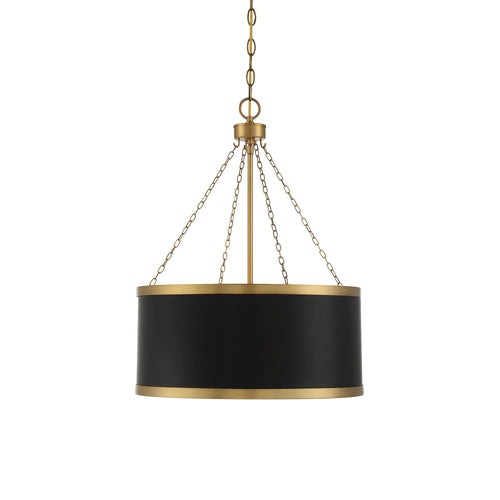 Delphi Drum Pendant Light.