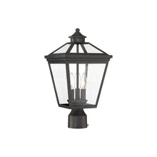 Load image into Gallery viewer, Ellijay Outdoor Post Light in Black.
