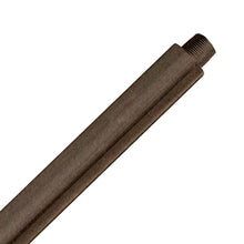 Load image into Gallery viewer, Savoy House Extension Downrod in Black Cashmere.

