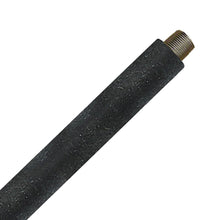 Load image into Gallery viewer, Savoy House Extension Downrod in Black Steel.
