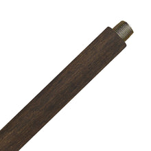 Load image into Gallery viewer, Savoy House Extension Downrod in Whiskey Wood.

