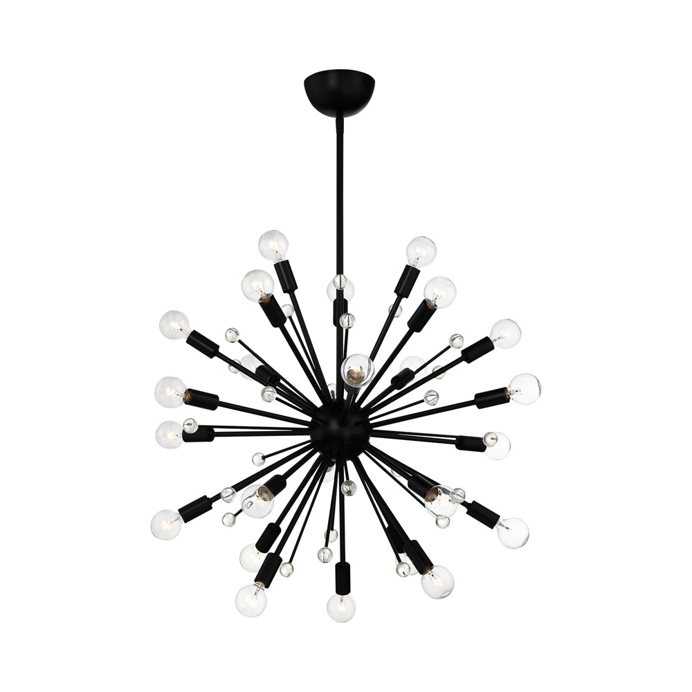Galea Pendant Light in Matte Black.