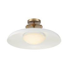 Load image into Gallery viewer, Gavin Semi Flush Mount Ceiling Light in Detail.
