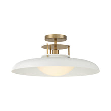 Load image into Gallery viewer, Gavin Semi Flush Mount Ceiling Light in Detail.

