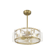 Load image into Gallery viewer, Genry LED Fan D&#39;Lier in Detail.
