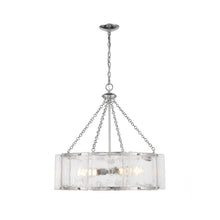 Load image into Gallery viewer, Genry Pendant Light in Polished Nickel.
