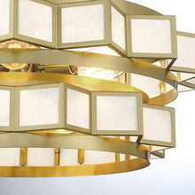 Load image into Gallery viewer, Gideon Multi Tier Chandelier in Detail.
