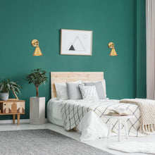 Load image into Gallery viewer, Glenn Adjustable Wall Light in bedroom.
