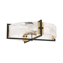 Load image into Gallery viewer, Hayward Semi Flush Mount Ceiling Light in Detail.
