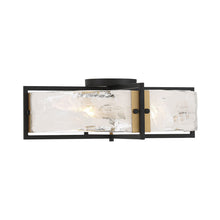 Load image into Gallery viewer, Hayward Semi Flush Mount Ceiling Light in Detail.
