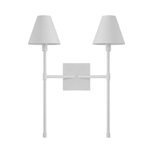 Load image into Gallery viewer, Jefferson Double Wall Light in Detail.
