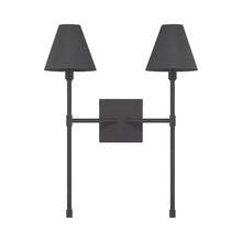 Load image into Gallery viewer, Jefferson Double Wall Light in Detail.
