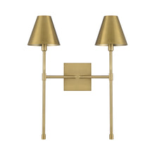 Load image into Gallery viewer, Jefferson Double Wall Light in Detail.
