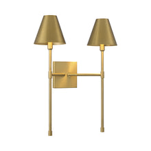 Load image into Gallery viewer, Jefferson Double Wall Light in Detail.
