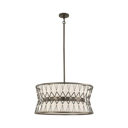 Joliet Drum Pendant Light.