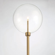 Load image into Gallery viewer, Meridian Glass Chandelier in Detail.
