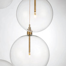 Load image into Gallery viewer, Meridian M10099 Multi Light Pendant Light in Detail.
