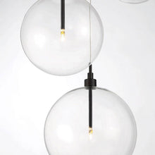 Load image into Gallery viewer, Meridian M10099 Multi Light Pendant Light in Detail.
