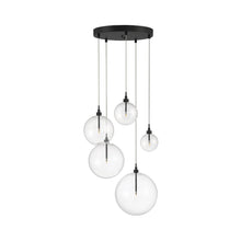 Load image into Gallery viewer, Meridian M10099 Multi Light Pendant Light in Detail.

