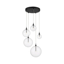 Load image into Gallery viewer, Meridian M10099 Multi Light Pendant Light in Detail.
