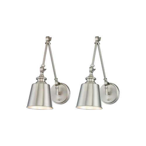 Meridian M90089 Adjustable Wall Light - Set of 2.
