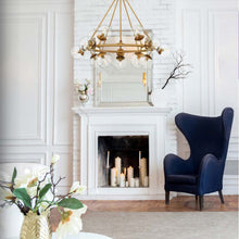 Load image into Gallery viewer, Orion Chandelier in living room.
