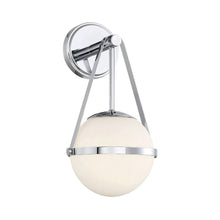 Load image into Gallery viewer, Polson Wall Light in Polished Chrome.
