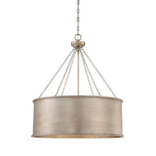 Load image into Gallery viewer, Rochester Pendant Light in Silver Patina (6-Light).
