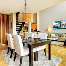Load image into Gallery viewer, Rochester Pendant Light in living room.
