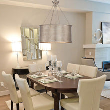 Load image into Gallery viewer, Rochester Pendant Light in living room.
