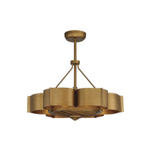 Load image into Gallery viewer, Stockholm Fan D&#39;Lier in Gold Patina.

