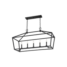 Load image into Gallery viewer, Townsend Linear Chandelier in detail.
