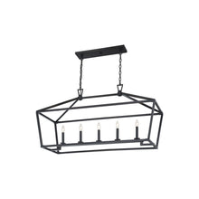 Load image into Gallery viewer, Townsend Linear Chandelier in detail.
