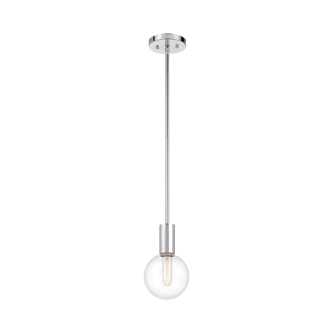 Wright Mini Pendant Light in Chrome.