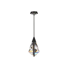 Load image into Gallery viewer, Fazzoletto LED Pendant Light in Black.
