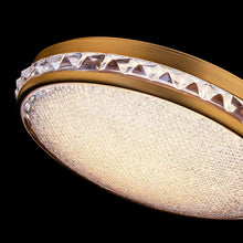 Load image into Gallery viewer, Kristally LED Flush Mount Ceiling Light in Detail.
