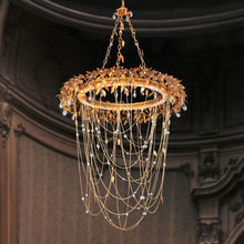 Load image into Gallery viewer, Midsummer Night LED Pendant Light in Detail.
