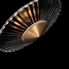Load image into Gallery viewer, Origami LED Flush Mount Ceiling Light in Detail.
