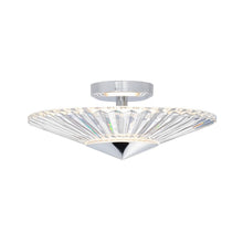Load image into Gallery viewer, Origami LED Flush Mount Ceiling Light in Detail.
